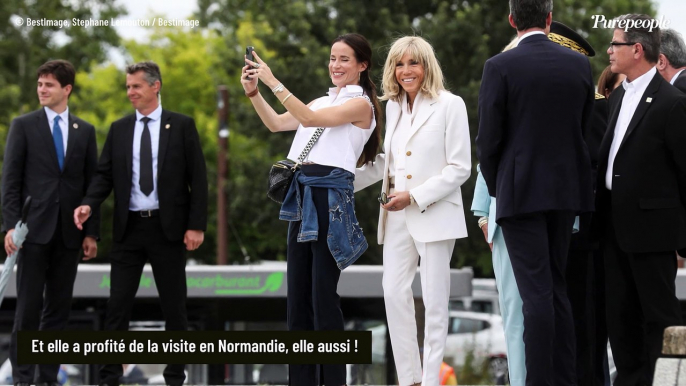 Brigitte Macron et Jill Biden : jumelles de looks complices, main dans la main au Mont-Saint-Michel