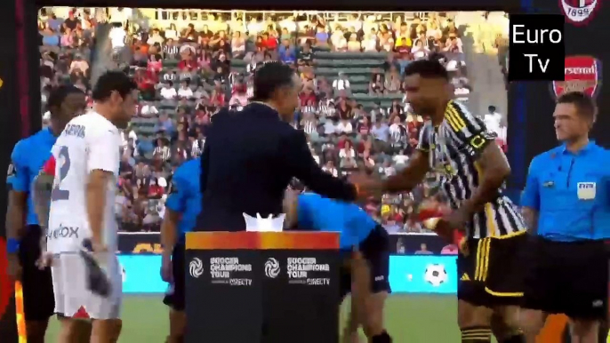 Juventus 2 - 2 AC Milan Highlights Soccer Champions Tour 28th July 2023