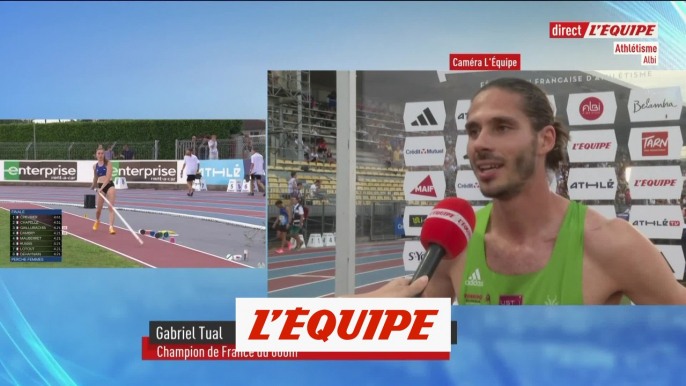 Thual : «Un très beau 800m» - Athlétisme - Championnats de France