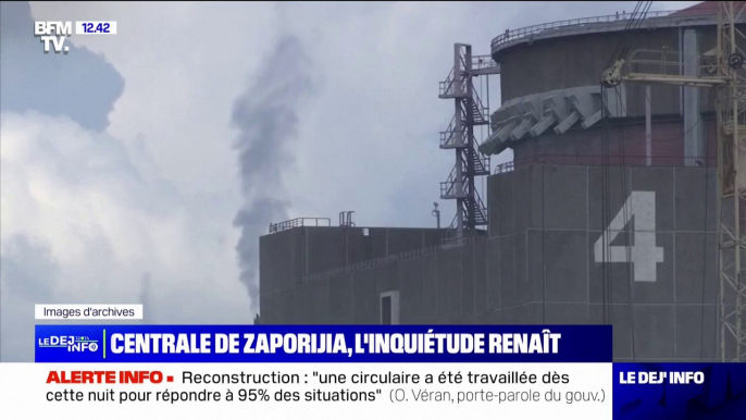 Centrale de Zaporijia: Volodymyr Zelensky remercie Emmanuel Macron pour "sa volonté de faire tout ce qui est nécessaire pour assurer la sécurité"