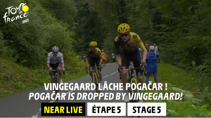 Pogacar dropped by Vingegaard! - Stage 5 - Tour de France 2023