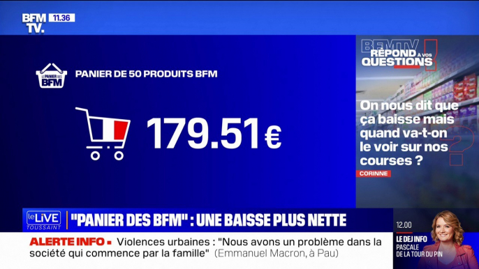 L'inflation est en baisse, mais quand va-t-on le voir sur nos courses ? BFMTV répond à vos questions