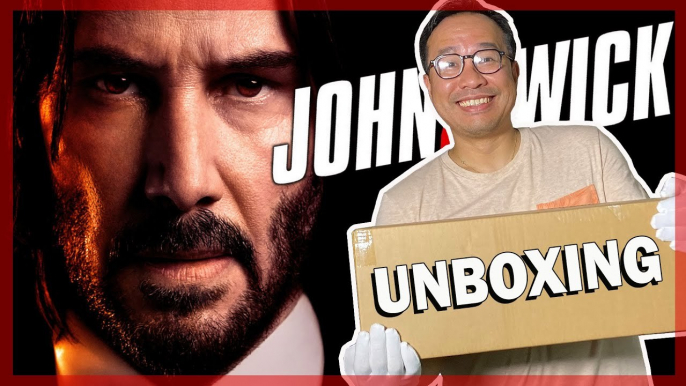 JOHN WICK 4 : Mon UNBOXING du COFFRET COLLECTOR !