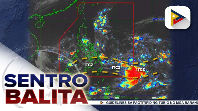 ITCZ, nakaaapekto sa Palawan, Visayas at Mindanao