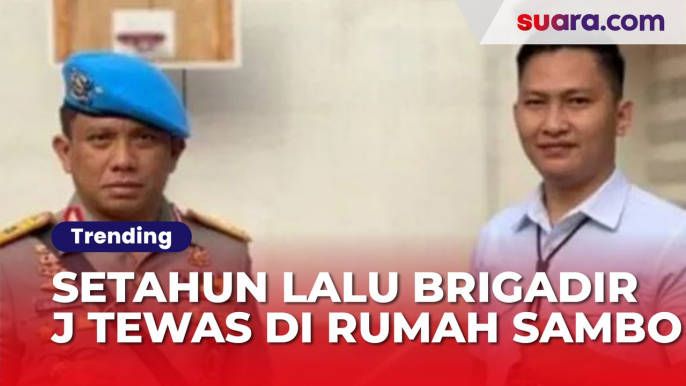 Hari Ini Setahun Lalu Brigadir J Tewas di Rumah Ferdy Sambo, Ini Kisah Lengkapnya