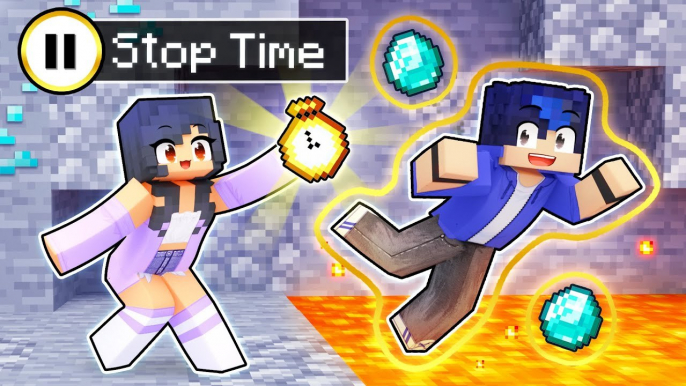 Stopping TIME To Help My FRIENDS In Minecraft!