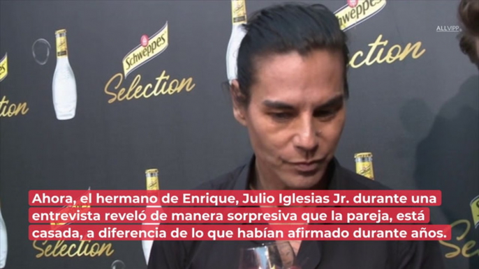 Revelaciones de Julio Iglesias Jr.: ¿Enrique Iglesias y Anna Kournikova están casados?