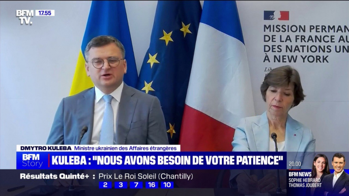 Accord sur les céréales ukrainiennes: "La Russie met en danger des millions de personnes à cause de la hausse des prix de l'alimentation", pour le ministre ukrainien des Affaires étrangères