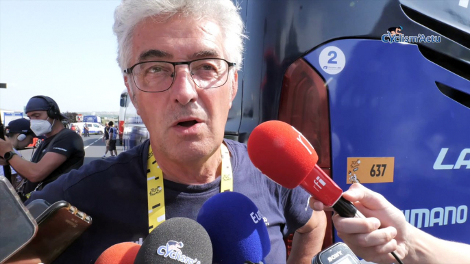 Tour de France 2023 - Marc Madiot : "Oui, j'ai été inquiet quand même pour David Gaudu et l'équipe... "