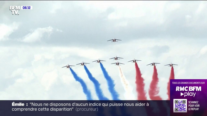 Les images des répétitions du défilé aérien du 14 juillet