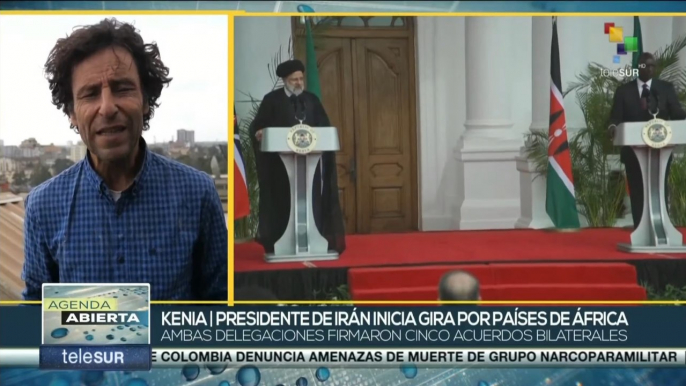 Presidente iraní visita Kenia como parte de su gira por países africanos