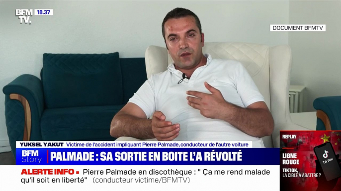 Yuksel Yakut, victime de l'accident impliquant Pierre Palmade, témoigne sur BFMTV.