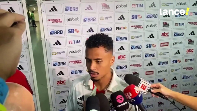 Allan analisa estreia pelo Flamengo no Maracanã: ‘Especial’