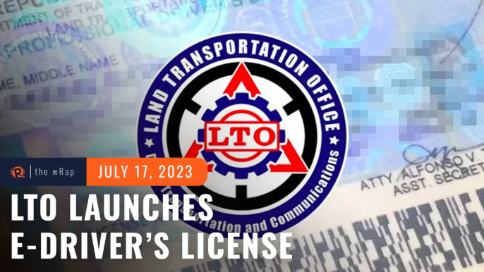 LTO launches e-driver’s license