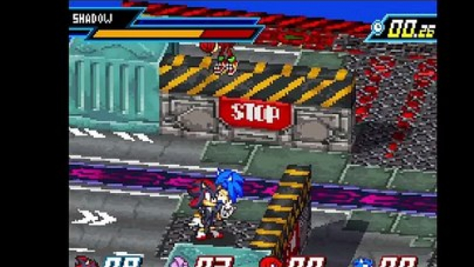 Sonic Battle - Shadow VS Sonic, Emerl & Knuckles #3 RJ ANDA #shadowthehedgehog #rj_anda #knuckles