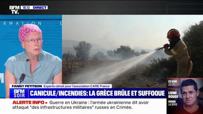 Climat: "On peut encore rester sous 1,5°C de réchauffement climatique", explique Fanny Petitbon, experte climat (CARE France)