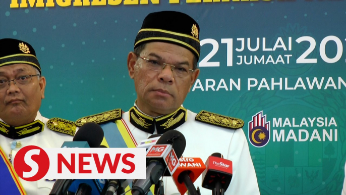 I was responding to a show cause letter by you, Saifuddin refutes Hamzah's allegations