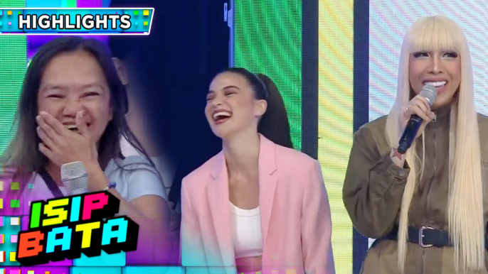 Vice and Anne have fun with Madlang Hakot Felipina | Isip Bata