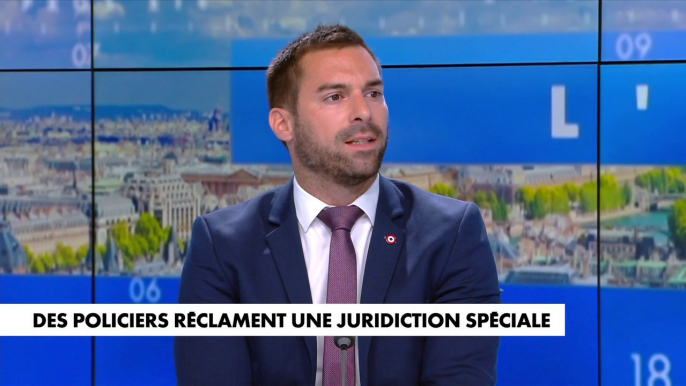 Julien Odoul : «On a l'impression, depuis quelques années, que les policiers ont juste le droit de se taire, de mourir […] mais ils n'ont pas le droit d'assurer leurs missions, leurs défenses et sont systématiquement visés»