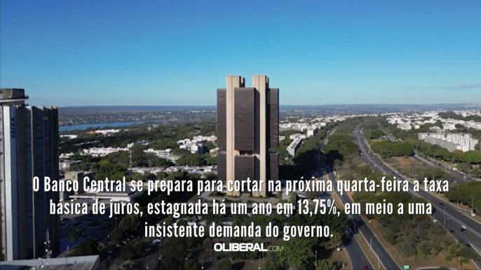 O Banco Central se prepara para cortar na próxima quarta-feira a taxa básica de juros, estagnada há um ano em 13,75%, em meio a uma insistente demanda do governo.