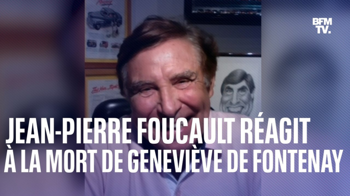 "Des fâcheries sans importance": Jean-Pierre Foucault réagit à la mort de Geneviève de Fontenay
