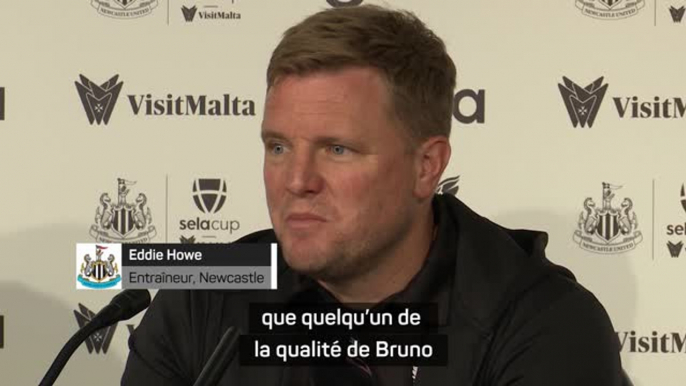 Newcastle - Howe : “Lorsque Bruno Guimarães n'a pas joué l'année dernière, il nous a manqué”