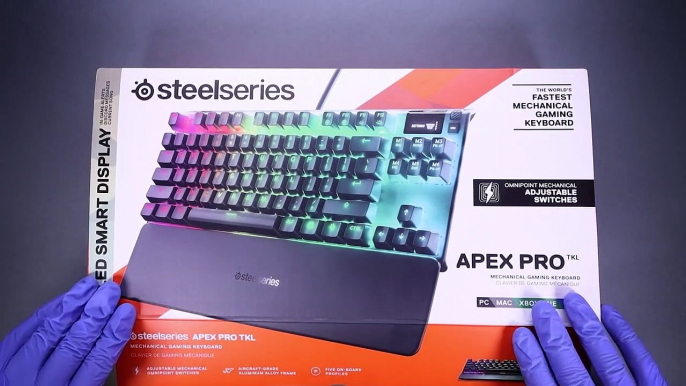 SteelSeries Apex Pro TKL Mechanical Gaming Keyboard Unboxing