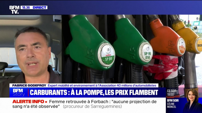 Hausse des prix des carburants: "Ça devient vraiment insupportable pour les automobilistes", estime Fabrice Godefroy (40 millions d’automobilistes)