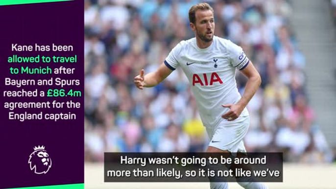 Kane's imminent Spurs exit no surprise to boss Postecoglou