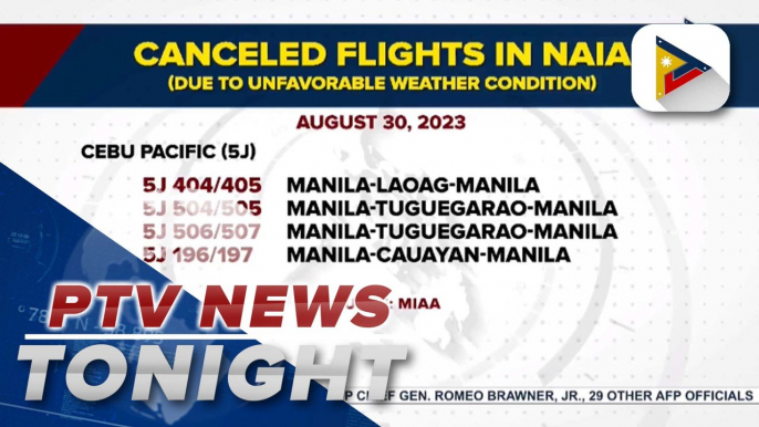 700 passengers affected by canceled flights due to #GoringPH