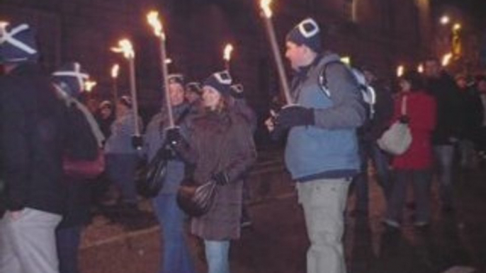 Hogmanay 21 - Torchlights Procession