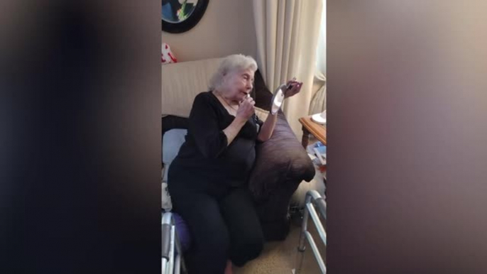 Grandma Who Wanted Some "Eye Candy" For 92nd Birthday Gets Surprised By Fire Department After False Alarm | Happily TV