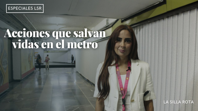 Acciones que salvan vidas en el metro | Conoce el programa "Salvando vidas"