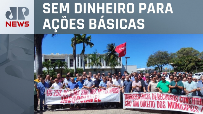 Prefeituras do RN protestam contra falta de verba federal