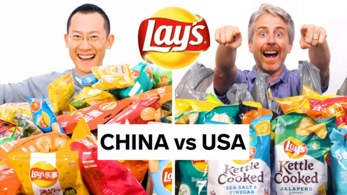 All the differences between Lay's chips in China and the US