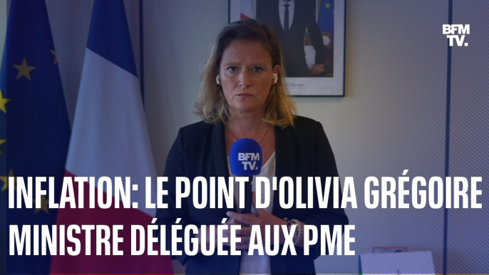 Inflation, baisse des prix de 5000 produits dans les supermarchés...  Le point d'Olivia Grégoire, ministre déléguée aux PME