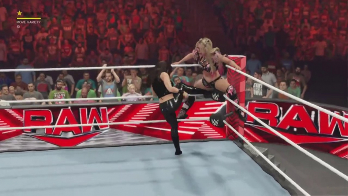 ALEXA BLISS LOW BLOWED - Alexa Bliss vs Nikki Cross - WWE 2K23