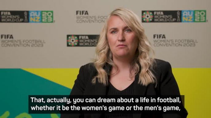 Girls can dream about a life in football - Hayes on World Cup