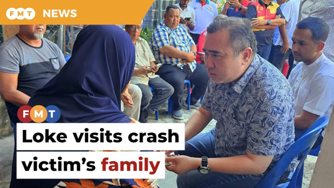 Loke visits family of Elmina air crash victim
