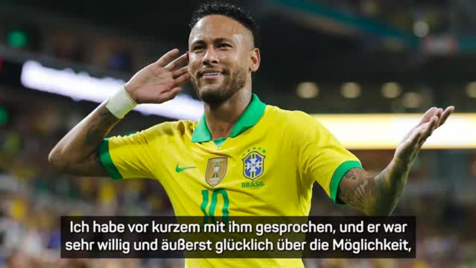 Diniz: "Neymar kann noch Geschichte schreiben"