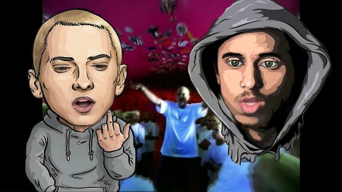 20# Eminem - The Real Slim Shady - Feat. Canserbero IA (VIDEO REMIX Abuín-MiVozRonca Records)