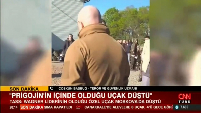 Son dakika haberi: Wagner lideri Prigojin'in içinde olduğu uçak düştü