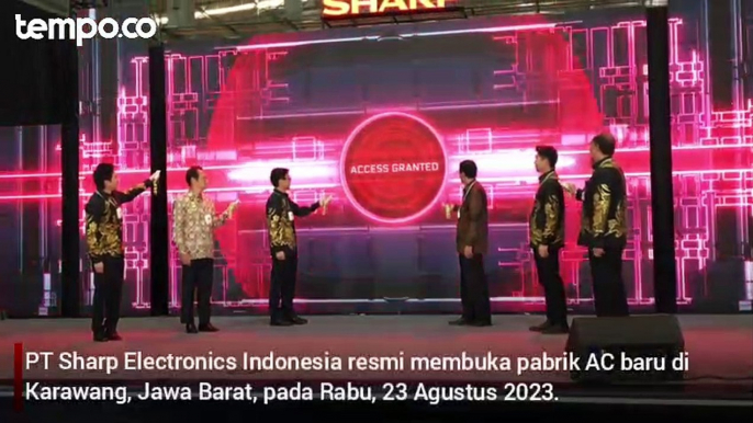 Melihat Pabrik Baru Sharp di Karawang, Targetkan Produksi 1,2 juta unit AC per Tahun