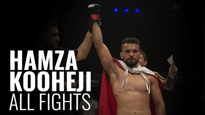 MMA Fights Compilation of Hamza Kooheji | BRAVE CF FREE MMA Fights | KHK MMA