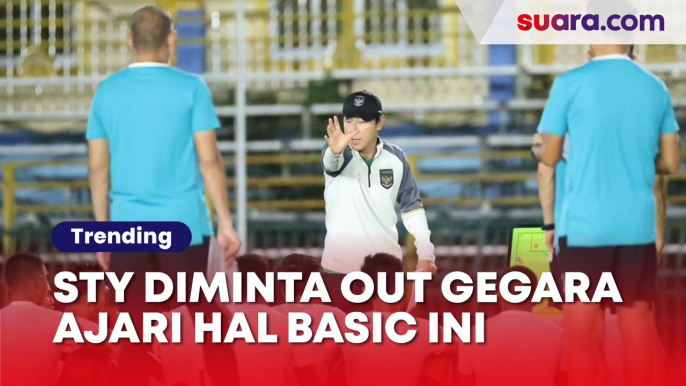 Viral Video Shin Tae-yong Diminta Out Gegara Ajari Hal Basic Ini ke Timnas Indonesia