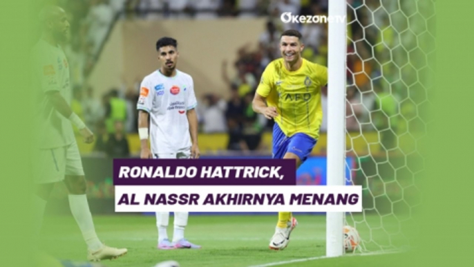 Cristiano Ronaldo Hattrick, Al Nassr Akhirnya Menang Juga