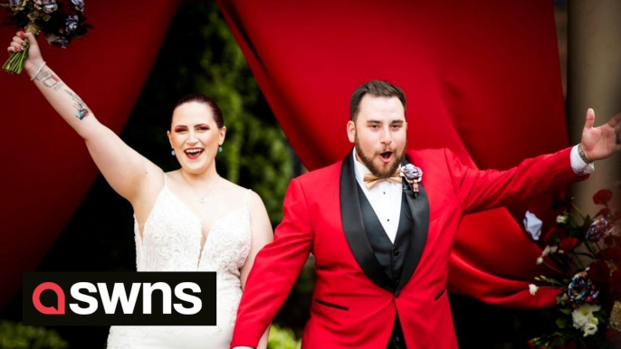 Superhero-Themed Wedding: Bride Walks Down Aisle to Iron Man Theme Tune