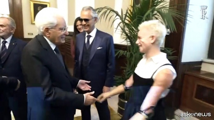 Mattarella alla Camera per il 75esimo della Costituzione