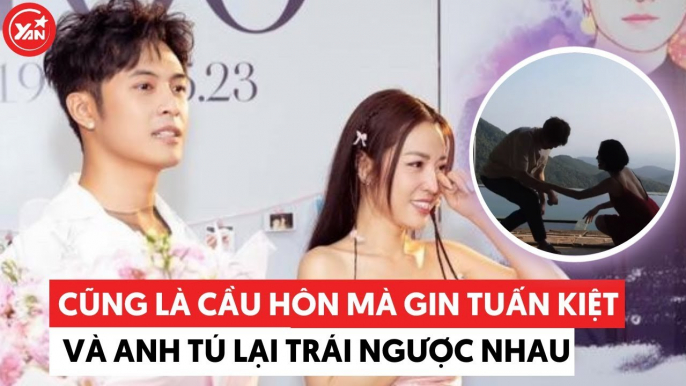 Gin Tuấn Kiệt cầu hôn Puka cảm động, còn Anh Tú cầu hôn Diệu Nhi thì lại "cảm lạnh"