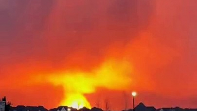 Terrifying Storm Unleashed: Up Close and Caught on Camera #extremeweather #naturaldisaster